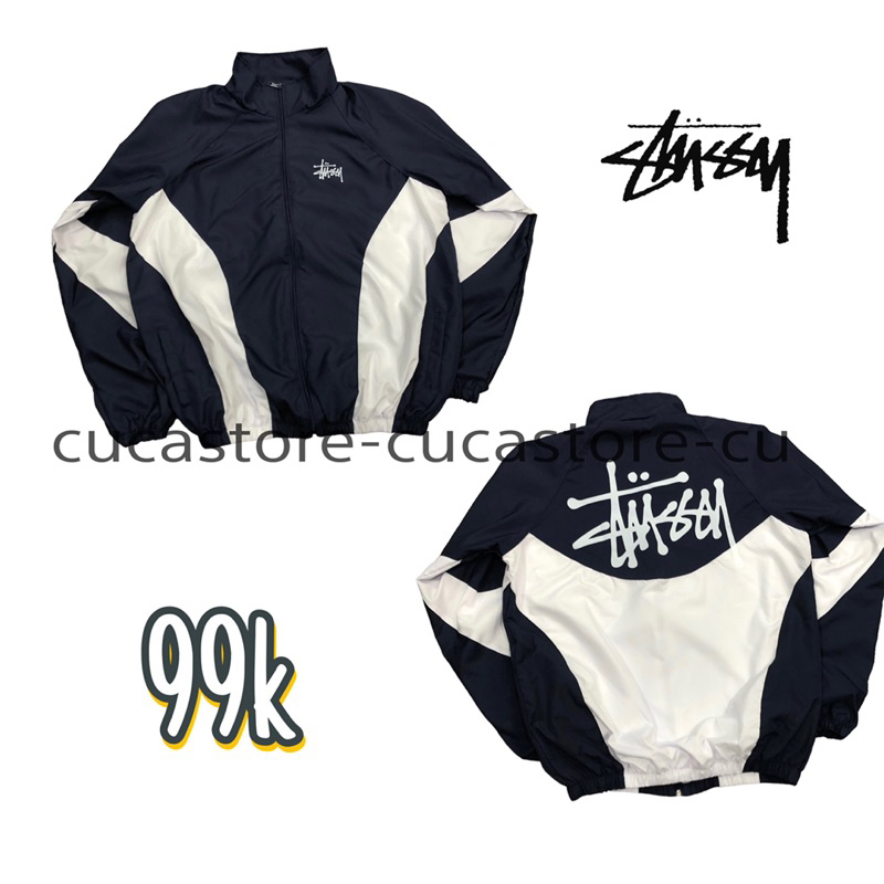 Áo khoác nam nữ, áo gió thể thao Stussy xuất xịn