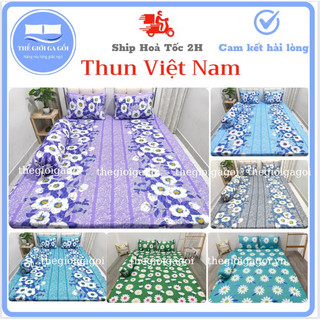 [Link1] ❤️Ga lẻ thun lạnh Việt Nam cao cấp (Không áo gối - đủ kích thước [Nệm cao từ 3-12cm ]