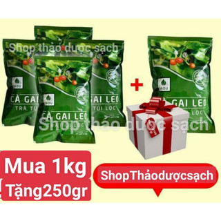 Mua 1kg tặng 250g trà cà gai leo túi lọc Sadu mát gan thải độc gan