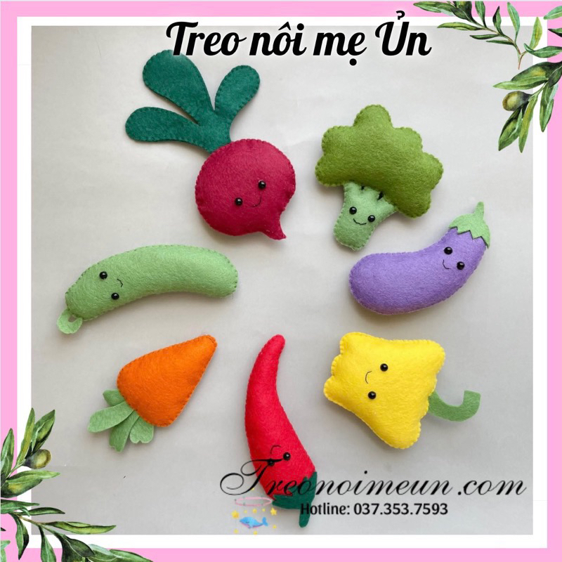 🌸🌸🌸 THÚ TREO NÔI, TREO KỆ CHỮ A CHO BÉ Mẫu Trái Cây 02