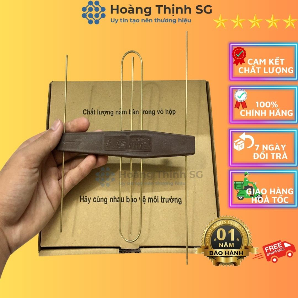 Anten DVB-T2 chính hãng AVG, Ăng ten kỹ thuật số an viên, bảo hành 12 tháng