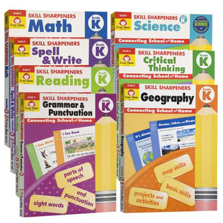 Skill Sharpener (Pre K - K - 1) - 7q/ Level | Bản Nhập Khẩu