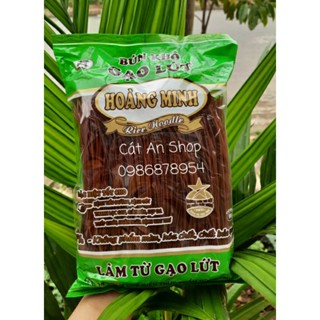 Bún, phở gạo lứt Hoàng Minh ( Bún gạo lứt đen, bún gạo  lứt đỏ, phở  gạo lứt đỏ)