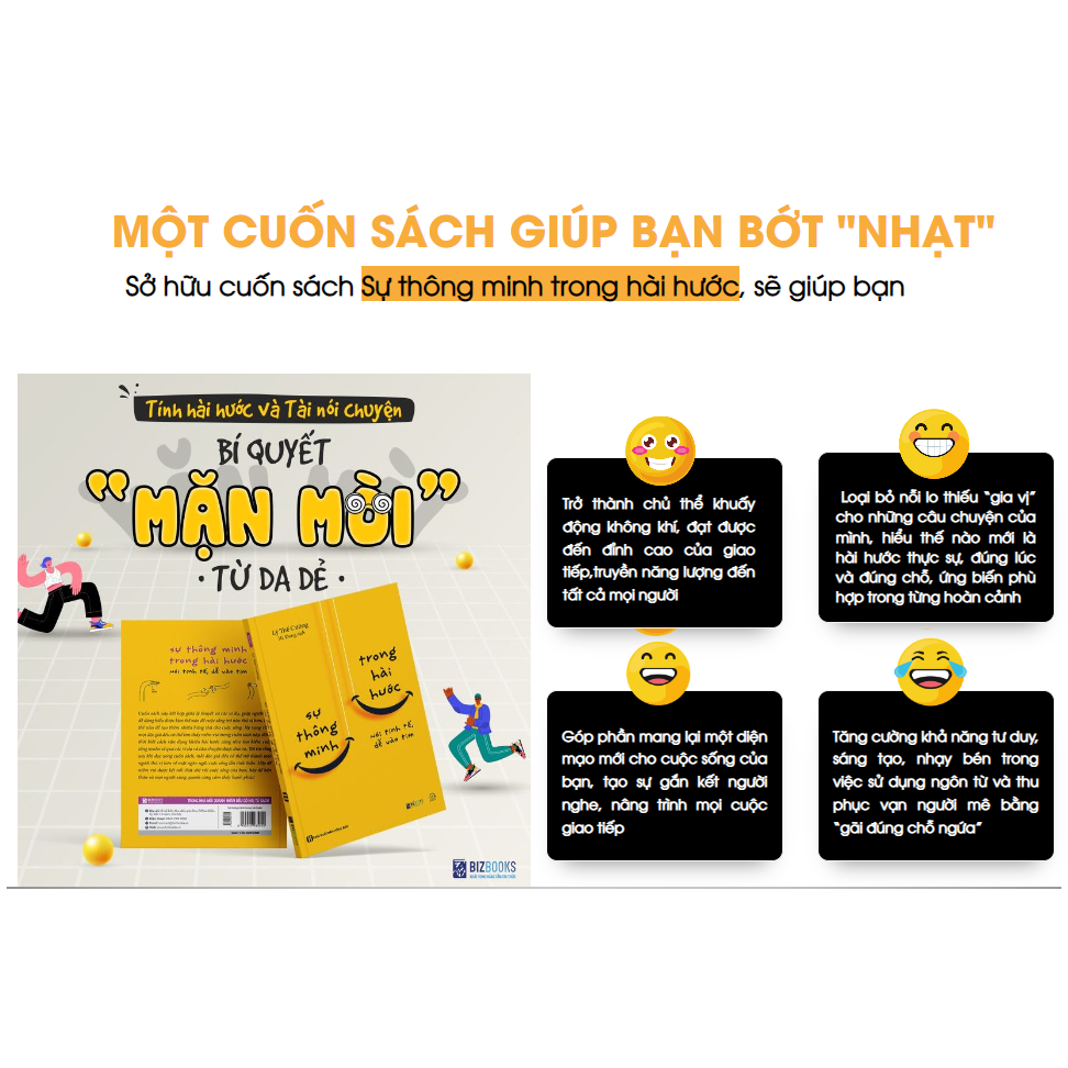 Sách Sự thông minh trong hài hước Nói tinh tế, dễ vào tim