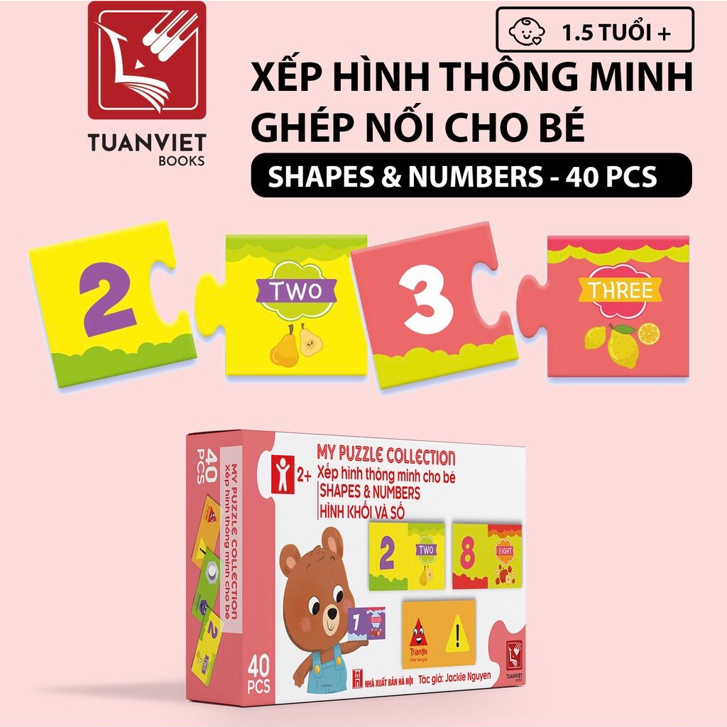 Đồ Chơi - Hộp Xếp Hình Ghép Nối Thông Minh Cho Bé TUANVIET BOOKS