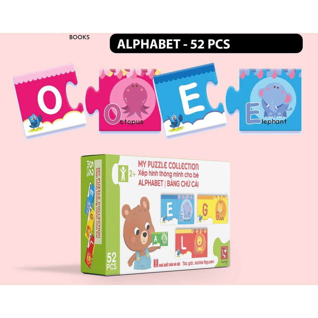 Đồ Chơi - Hộp Xếp Hình Ghép Nối Thông Minh Cho Bé TUANVIET BOOKS
