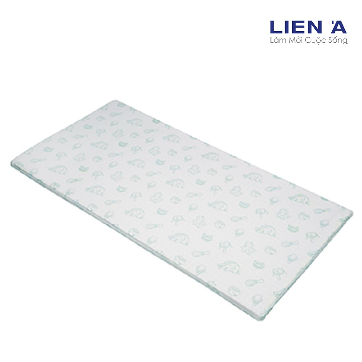 Nệm Cao Su Em Bé Liên Á Bambino - Cao 2cm - Đệm cũi em bé cao su thiên nhiên 100%