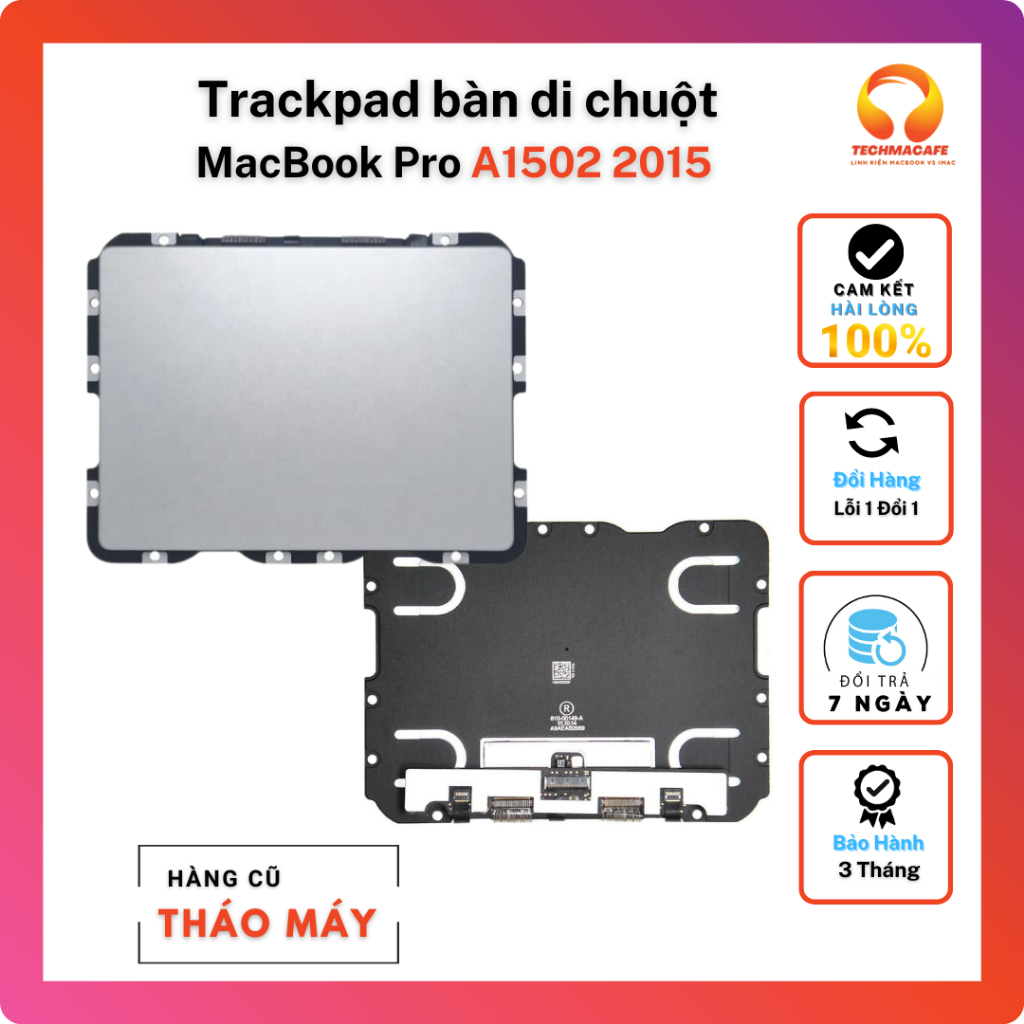 Bàn Di Chuột Trackpad A1502 Dùng Cho Máy Tính Laptop Macbook Pro A1502 2015
