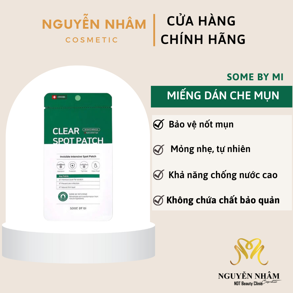 Miếng Dán Mụn SOME BY MI Clear Spot Patch