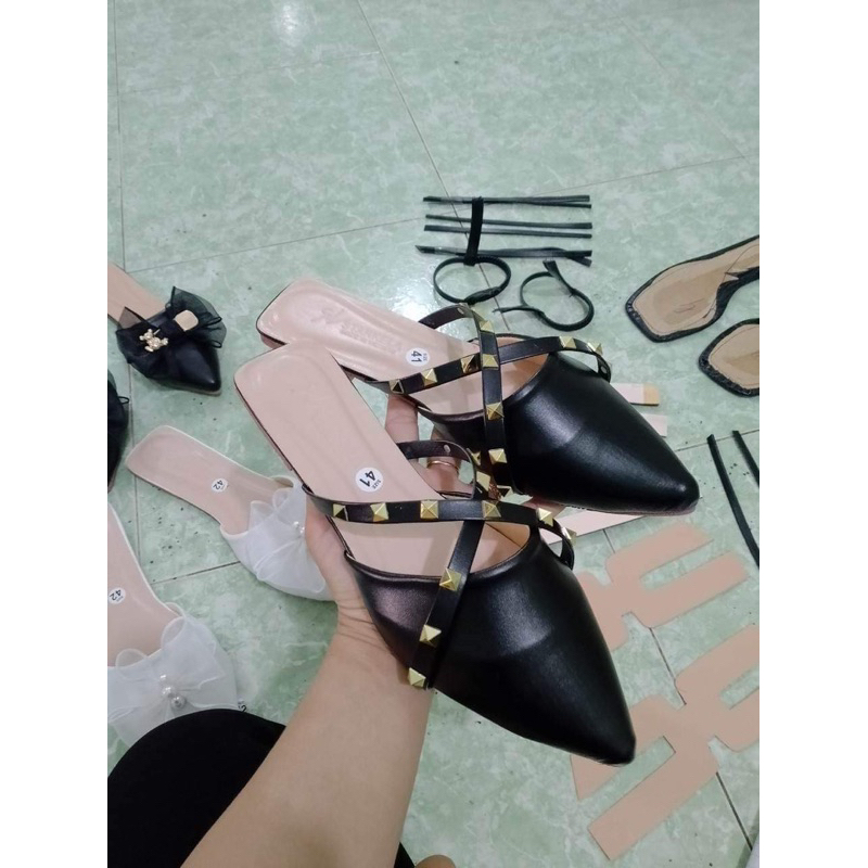 Sục gót 4p dây chéo tán đinh big size 35_45
