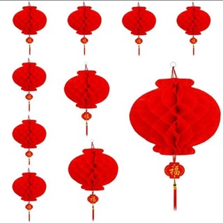 đèn lồng đỏ trang trí nhiều kích thước