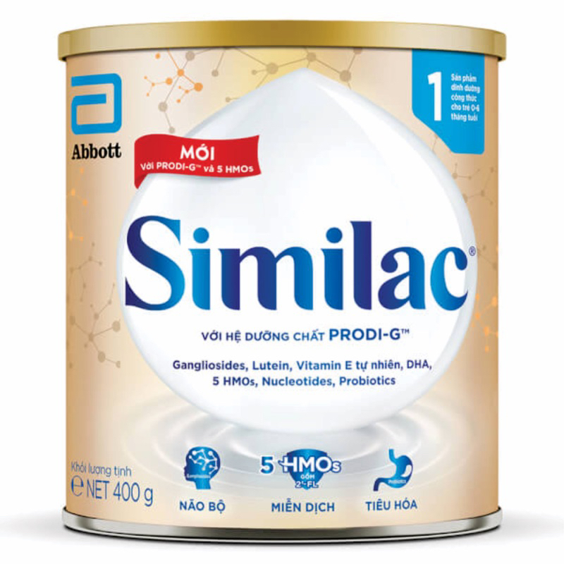 Sữa similac số 1 5G HMO 400g