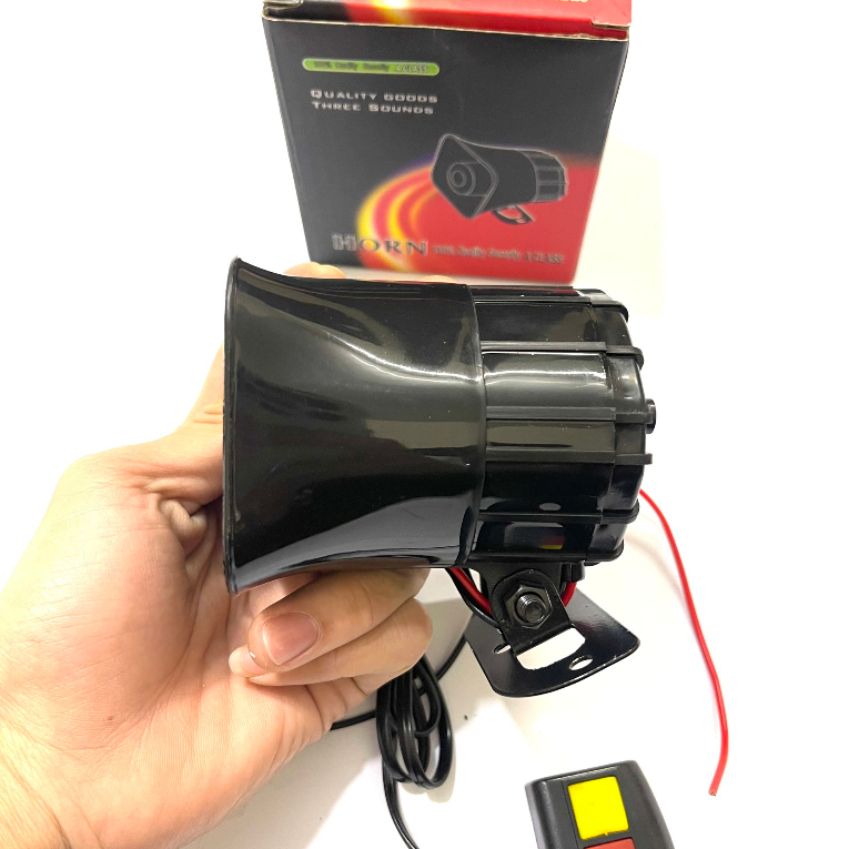 Còi hú 3 chế độ âm thanh lớn dành cho ô tô xe máy xe đạp điện - Bảo Hành 3 Tháng