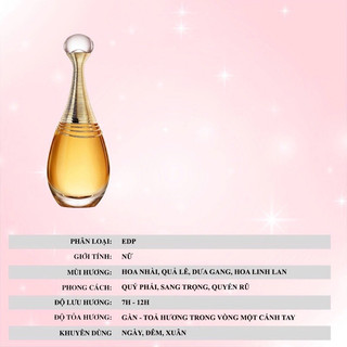 [GIFT AUTH] nước hoa diOr jadore 5ml unbox