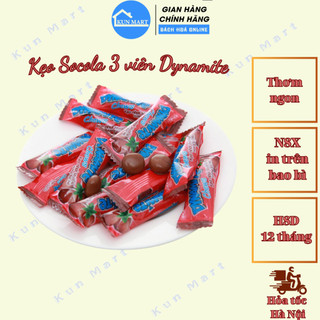 Kẹo Socola 3 viên Dynamite Hàng Thái Siêu Ngon gói 125g