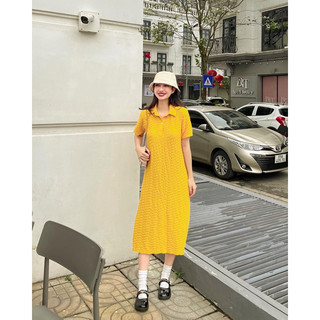 váy cổ đức dáng dài (V02)