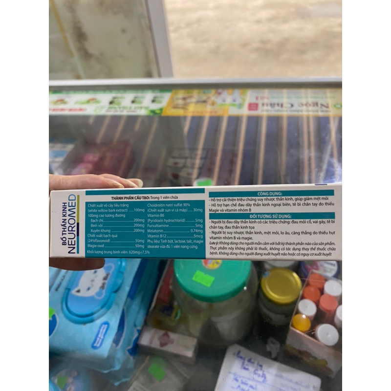 Bổ thần kinh Neuromed Medstand Hộp 30 Viên