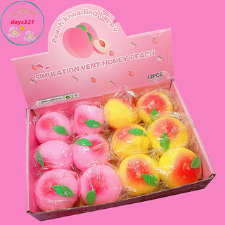 SquiShy trái đào bột squishy bóp mềm giảm stress