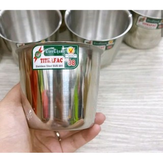 COMBO 10 Ly làm đá inox - ly làm bánh Plan inox