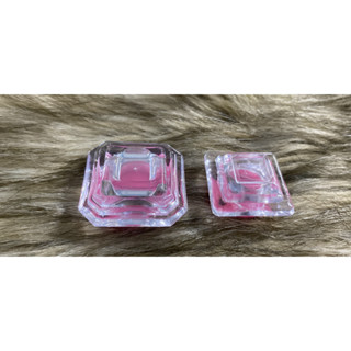 HỦ ĐỰNG KEM VUÔNG SỌC - Hủ 3g & Hủ 5g ( GÓI 5 CÁI)