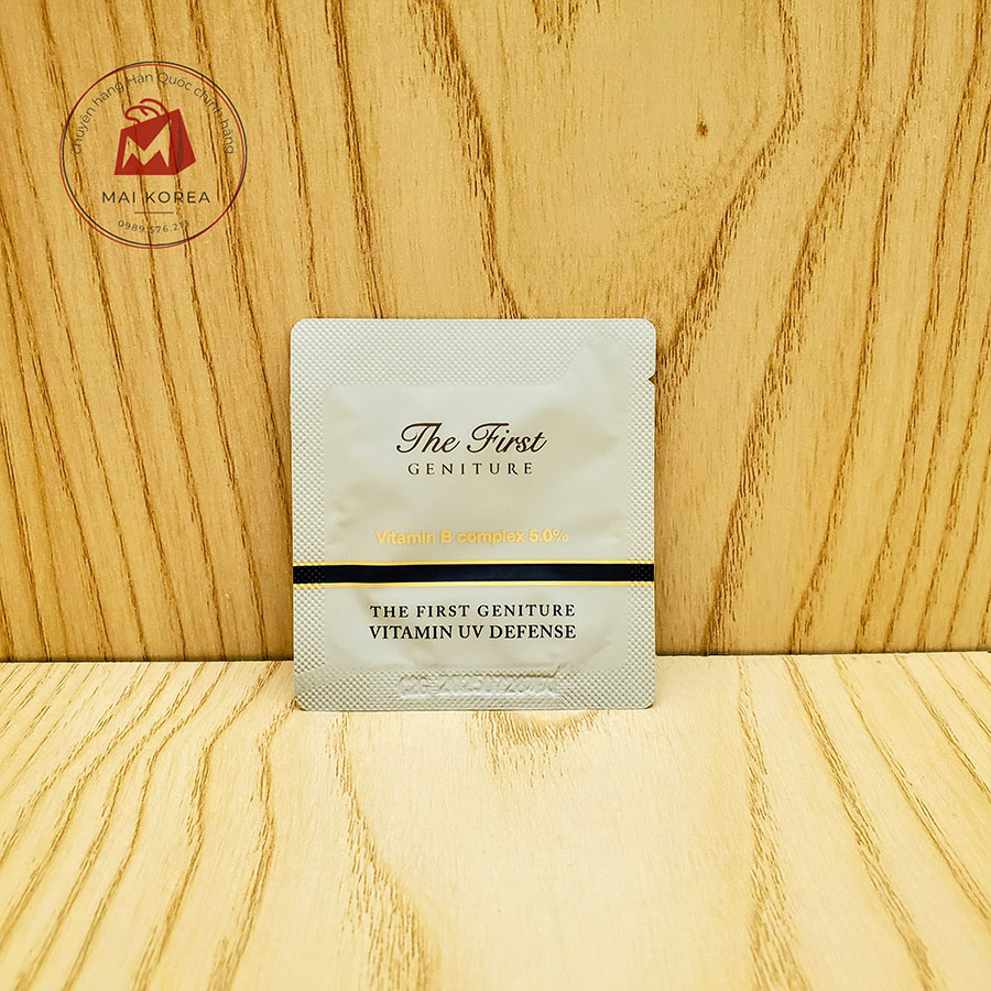 Kem chống nắng Ohui The First tái sinh tế bào mầm Geniture Vitamin UV Defense SPF50+/PA++++ cao cấp