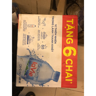 Lavie 500ml loại khuyến mại 24+6