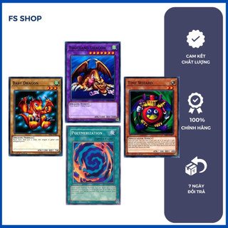 Set combo dung hợp  Rồng ngàn tuổi Thousand Dragon (Common) - Thẻ bài Yugioh chính hãng
