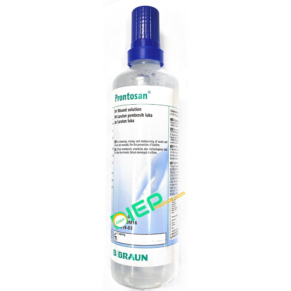 ✅ BBRAUN PRONTOSAN 350mL HOẶC PRONTOSAN WOUND GEL 30mL - Dung dịch sát khuẩn nhanh lành vết thương