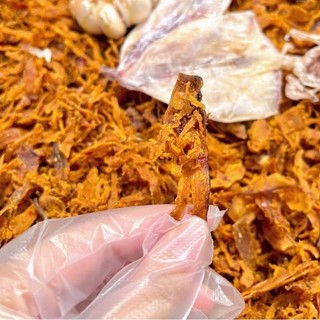 MỰC KHÔ XÉ TẨM GIA VỊ.