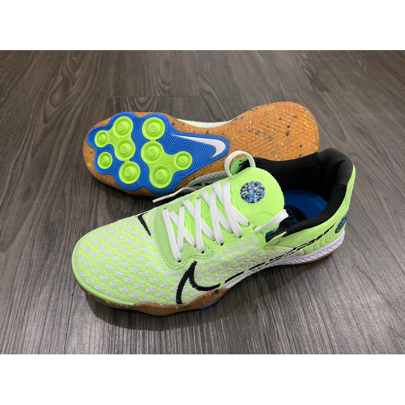 Giày bóng đá Futsal React Gato Lime Glow-Nõn Chuối(tặng kèm tất)