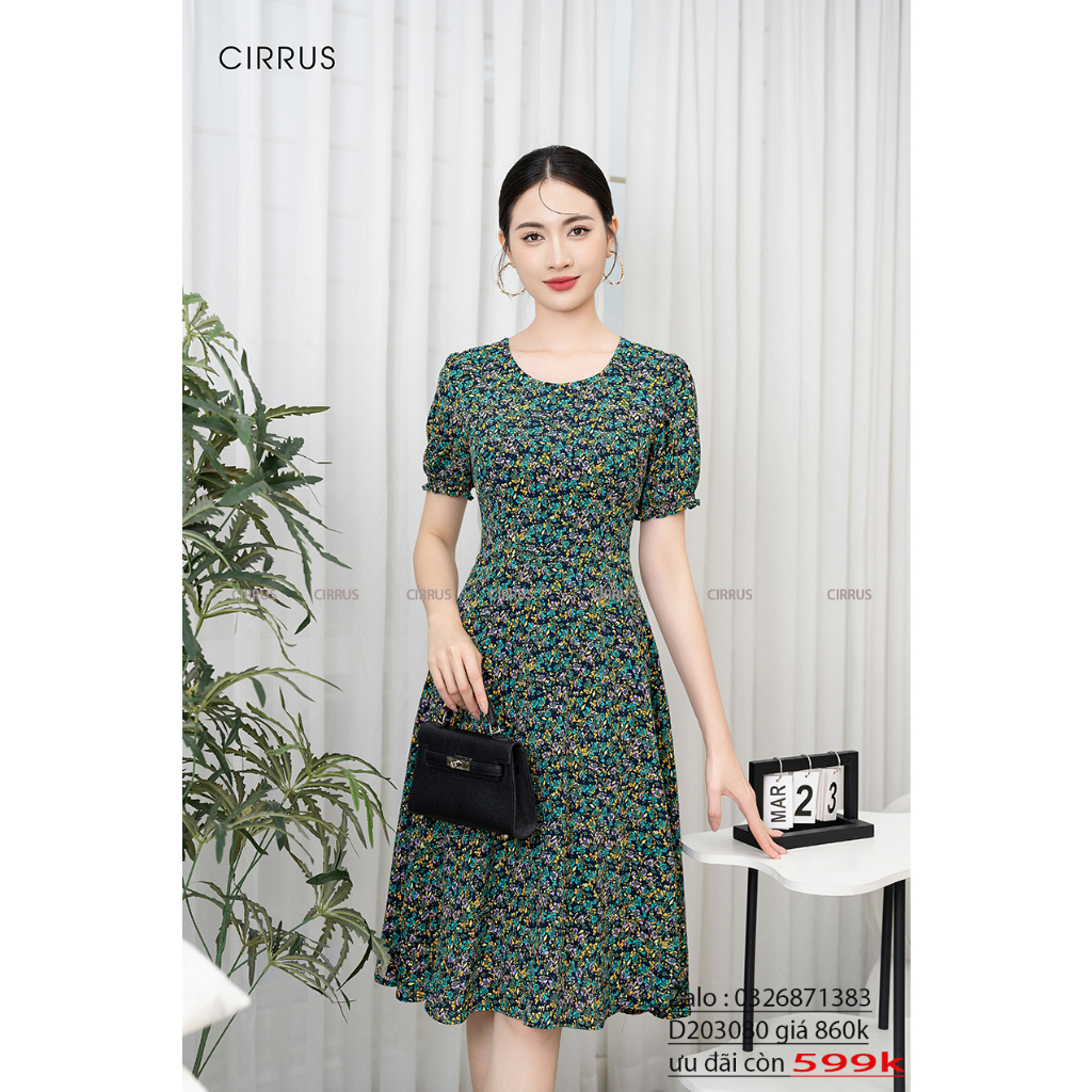 Đầm xòe hoa CIRRUS 203080
