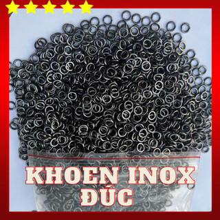 khoen inox đúc liền làm giò bẫy ,thòng bẫy