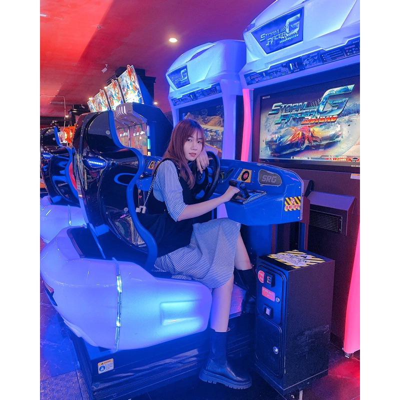 Pass set sơ mi sọc + áo gilet len đen thanh lý