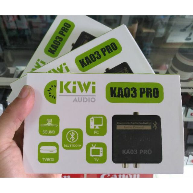 Bộ chuyển đổi âm thanh Kiwi KA03 Pro hỗ trợ Bluetooth Chính Hãng