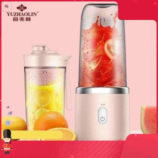 Máy xay sinh tố cầm tay Juicing Cup 300ML 6 lưỡi sử dụng Pin sạc cổng USB siêu tiện lợi (GDGR)