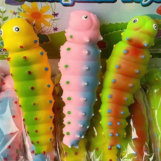 Đồ chơi squishy cho bé bóp cực mềm cực thơm - squishy CON SÂU BƯỚM