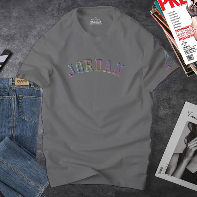 Áo thun nam cổ tròn thể thao vải thun cotton co giãn dưới 95kg shop ThethaoKute