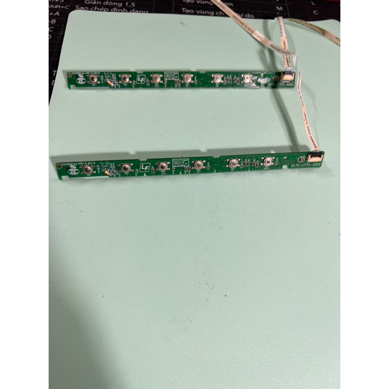 Board mạch nguồn màn hình viewsonic vx2573 shw và board nút điều khiển, hàng zin bóc màn