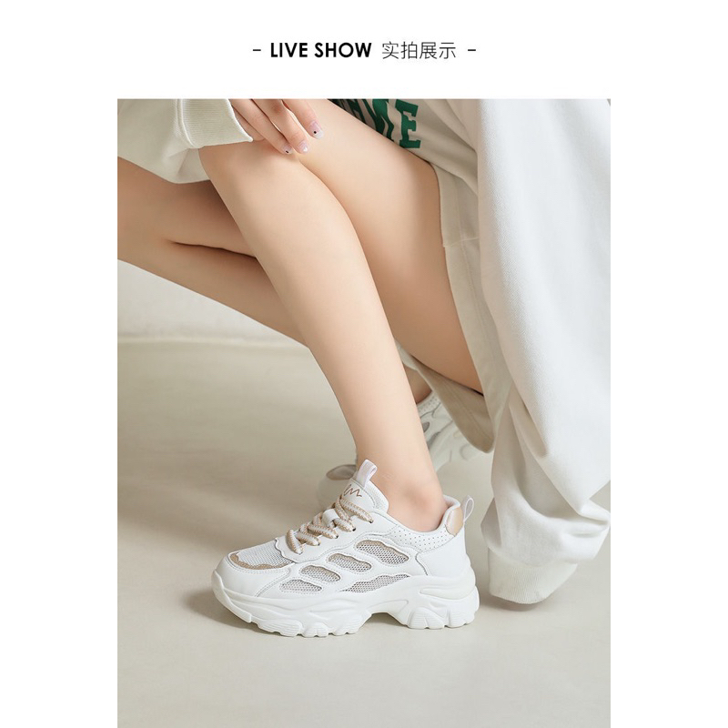 Giày thể thao Exull Mode chính hãng đế 6cm mẫu mới 2023