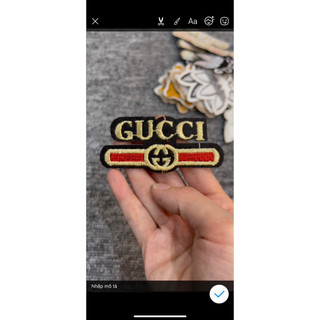 sticker thêu là ủi gucccy