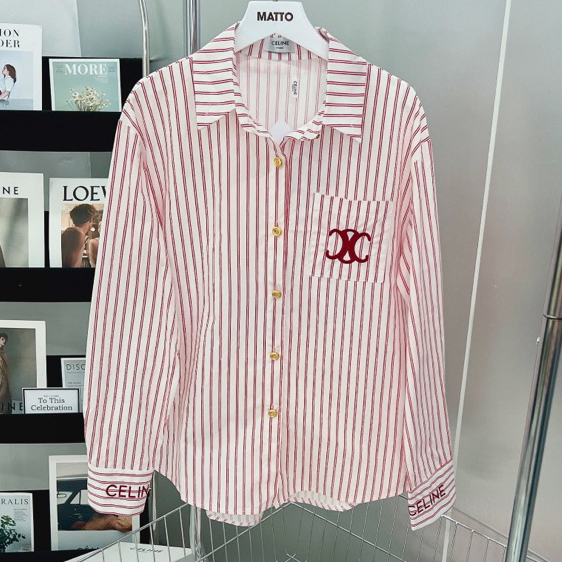 Áo Sơ Mi Nữ Hồng Ngọt Ngào Nữ Tính Cee - Lin Hot 2023 ? Free Ship, Unisex, Hồng, Cotton Khô, A210