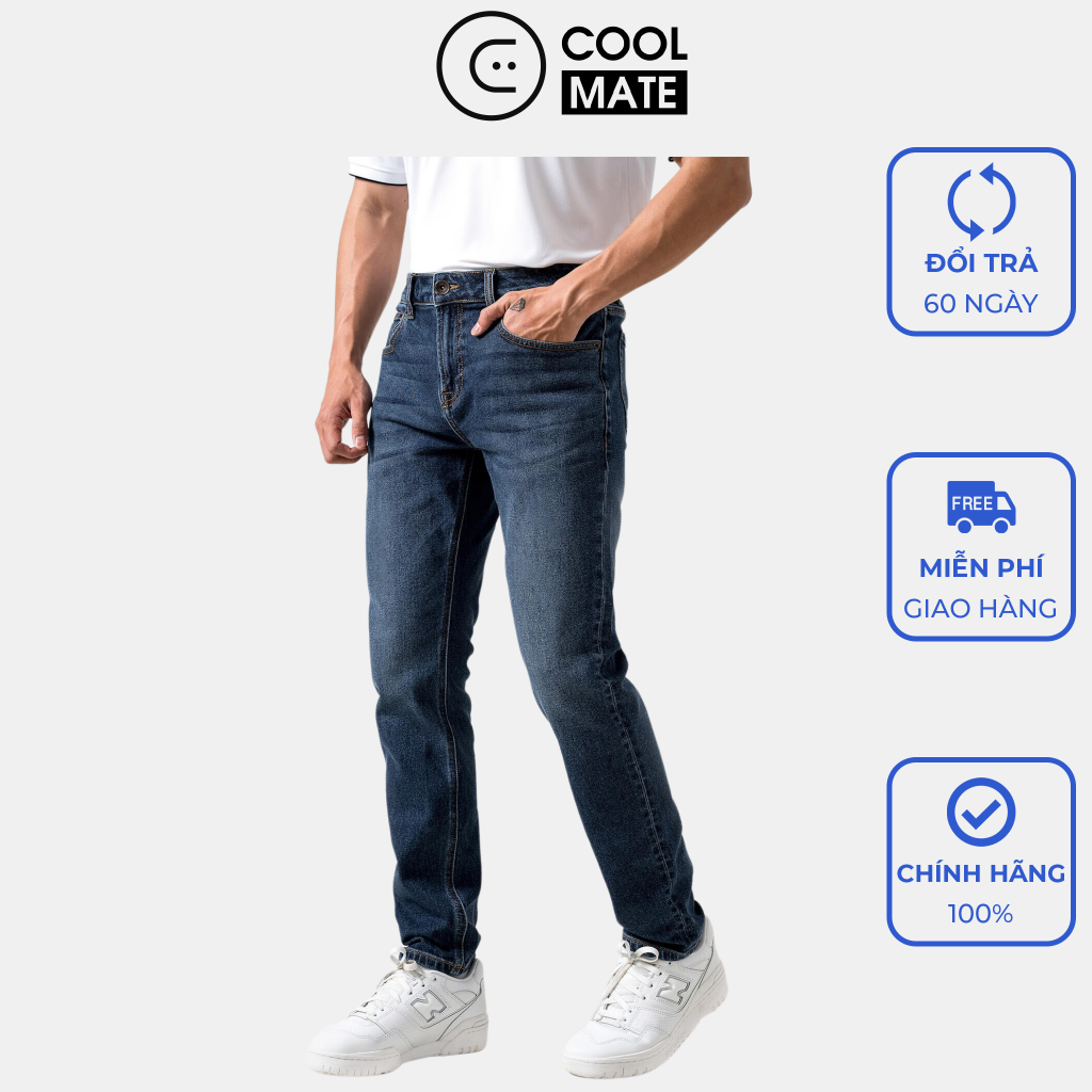 Coolmate x Copper Denim | Quần Jeans dáng Slim Fit - Thương hiệu Coolmate