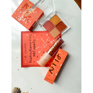 Set phấn mắt và son bóng colourpop