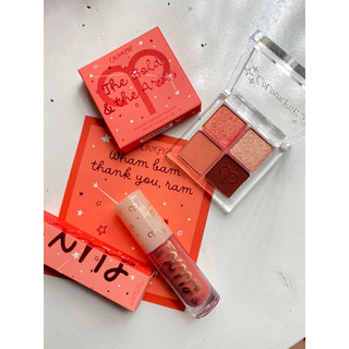 Set phấn mắt và son bóng colourpop