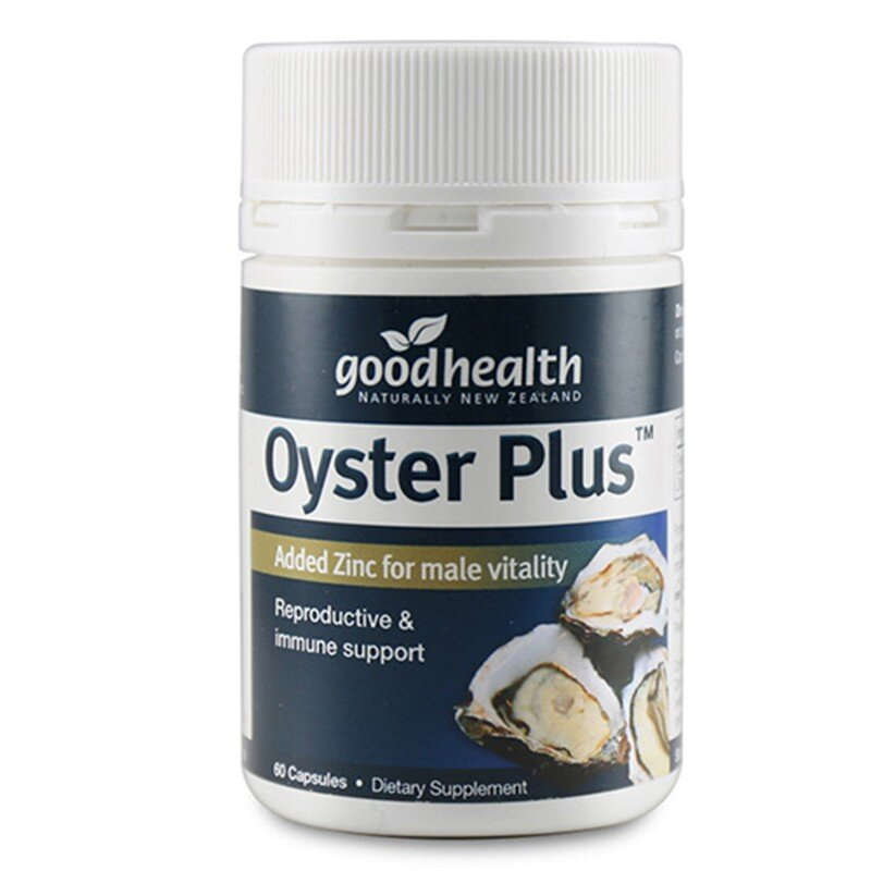 Tinh chất hàu New Zealand  Oyster Plus tăng cường sinh lý nam giới hộp 60v Mẫu mới.