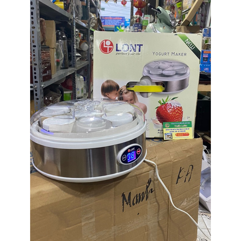 Máy làm sữa chua hương vị truyền thống- Máy làm sữa chua Cao cấp MIUSHITA NGON BỔ RẺ