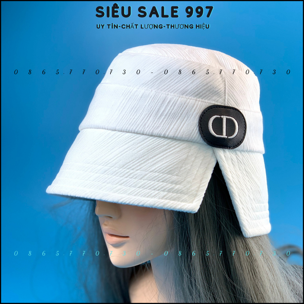 MŨ BUCKET LOGO DA CD CỤP XẺ VÀNH CHẤT NHUNG MỊN CAO CẤP, MŨ VÀNH CỤP XẺ MẪU MỚI HOT TREND