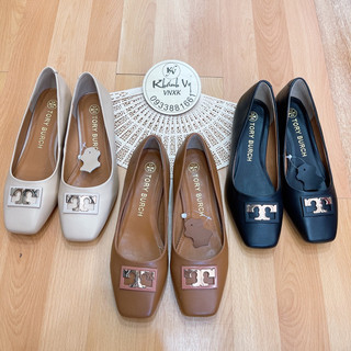 ‼️Rẻ nhất Shopee‼️Giày bít mũi vuông Tory Burch đế 3p