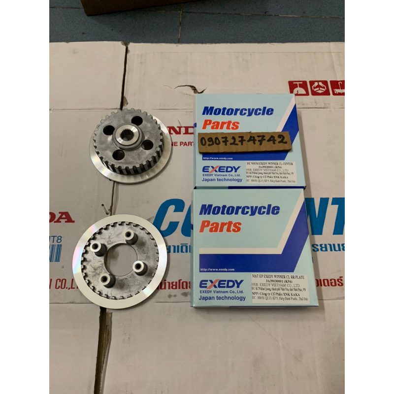 Cặp nhôm nồi sau win ner (K 56) zin hãng EXEDY( Nhật )