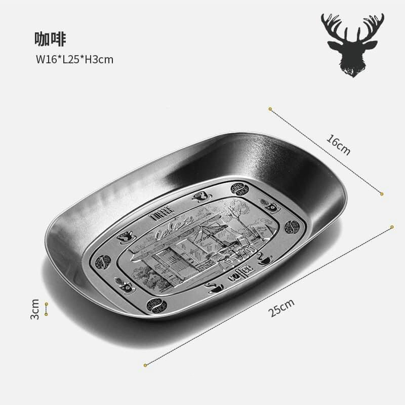 DĨA INOX ĐIÊU KHẮC